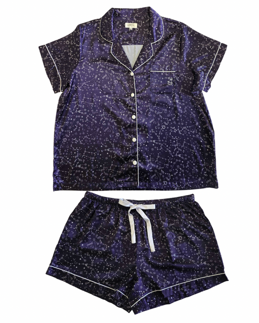 Constellations Satin Pyjamas