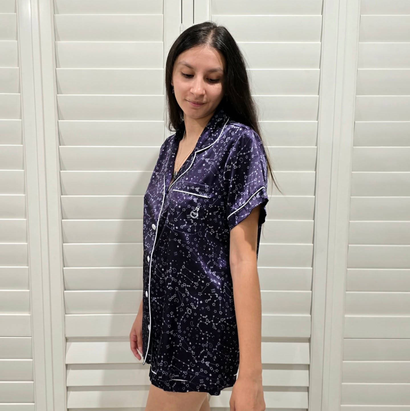 Constellations Satin Pyjamas